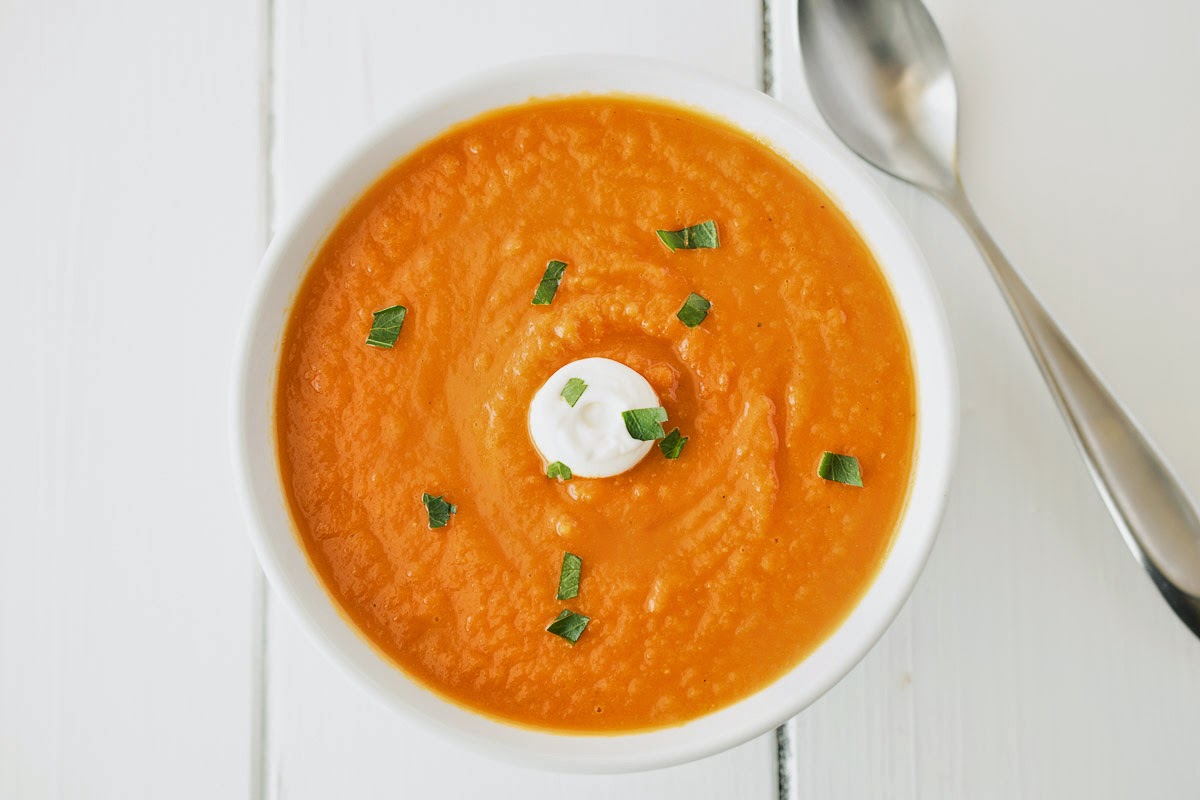 Slow Cooker Carrot- Ginger Soup | Project Open Hand